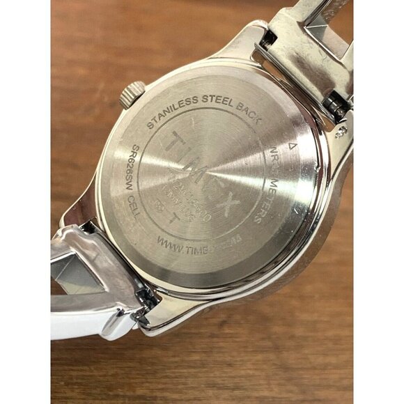 Timex Women's Watch TW2W18600 Quartz Silver Dial Stainless Steel 25mm - Picture 6 of 13